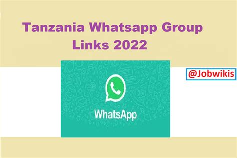tanzania dating whatsapp group link
